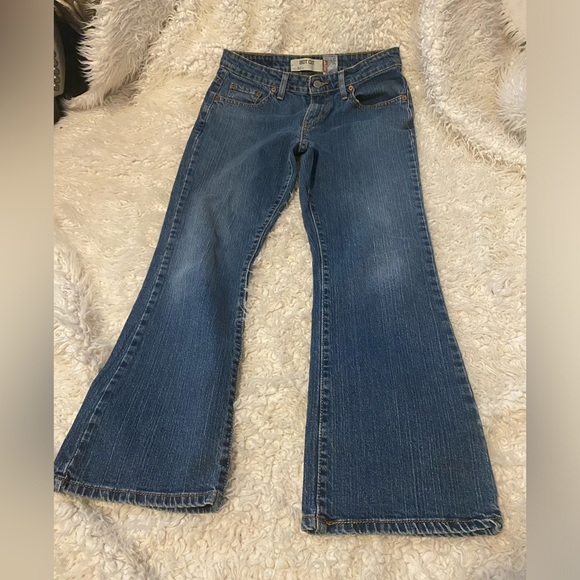 Levi's Denim - Levis 515 Bootcut Womens Size 8 M Medium Wash Denim Blue Jeans